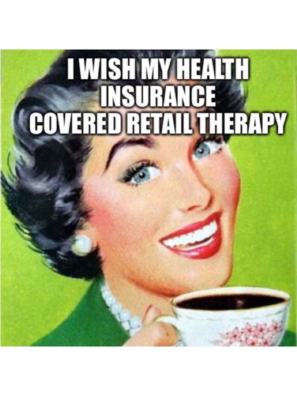 Cheap retail therapy available